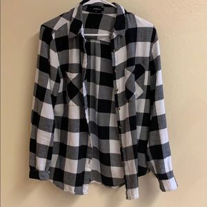 Black and White Flannel